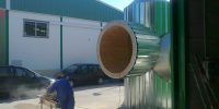 Fabricación de cámaras de combustión de biomasa